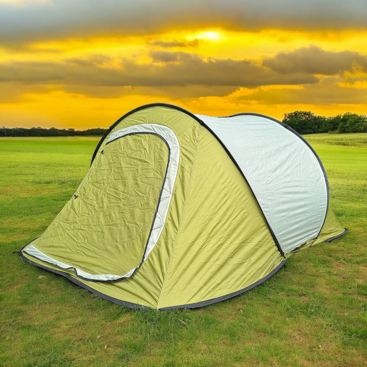 PopUp Wurfzelt 255x155cm 2 Mann Zelt}