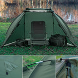 1 Mann Bivvy Shelter grün