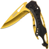 Golan Taschenmesser Gold