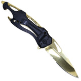 Golan Taschenmesser Gold