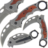 Karambit Taschenmesser 725 grau