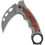 Karambit Taschenmesser 725 grau