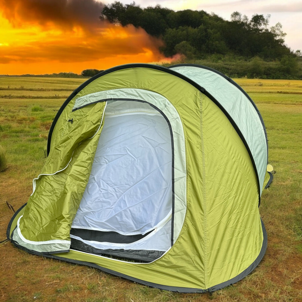 ein mann wurfzelt PopUp Wurfzelt 255x155cm 2 Mann Zelt}
