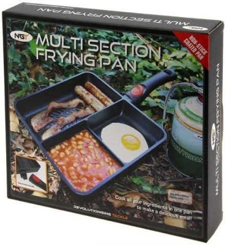 NGT Multi Section Frying Pan - Bratpfanne mit Griff - CarpDeal