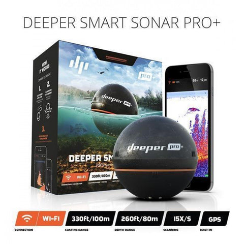 Deeper Smart Sonar Pro Plus Echolot - CarpDeal