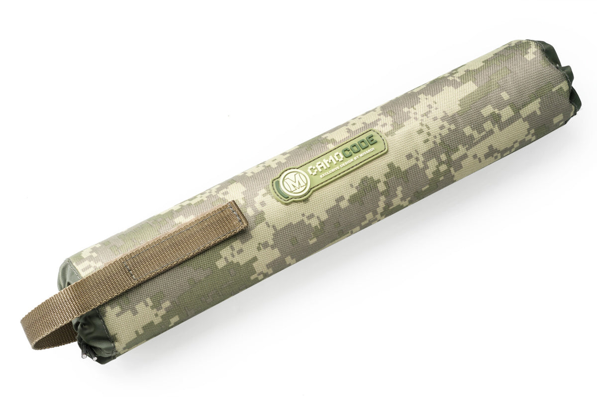 42 Zoll Karpfenkescher Camouflage – Mit Auftriebshilfe, Metallblock Und Tasche
