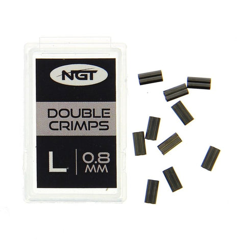 NGT Crimps 10stk Hülsen Small / Large 0,6mm - 0,8mm