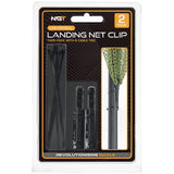 NGT Universal Landing Net Clip Kescherclip - 2er Pack